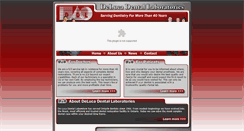 Desktop Screenshot of delucalab.com