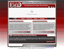 Tablet Screenshot of delucalab.com